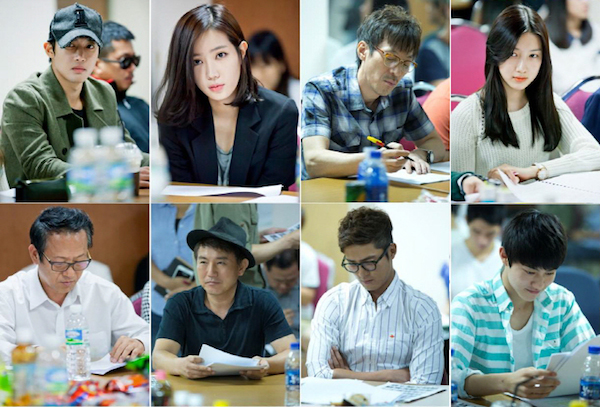 first script reading (Oct. 2013 @ KBS Annex Building in Seoul)